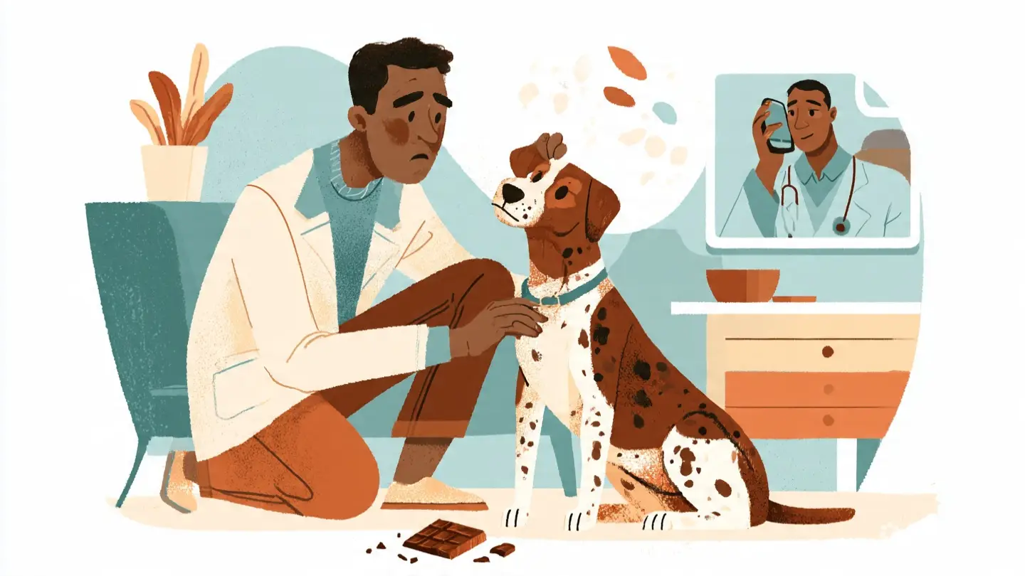 dog ate chocolate what to do emergency vet Edmonton